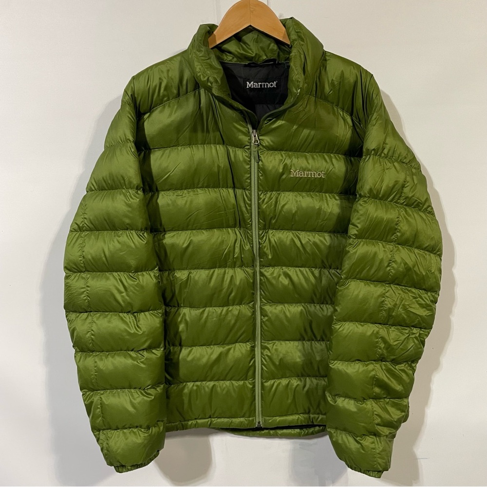 Marmot 800 fill goose down puffer jacket